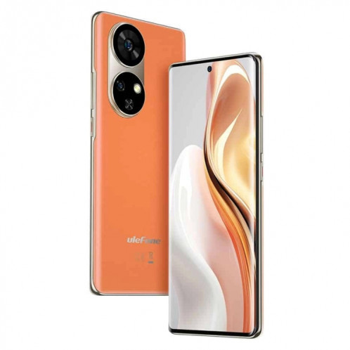  Ulefone Note 17 Pro, 12 Go + 256 Go, empreinte digitale d'écran, 6,78 pouces Android 13 MediaTek Helio G99 MTK6789 Octa Core, NFC, réseau : 4G (orange ambre) SU701B161-017