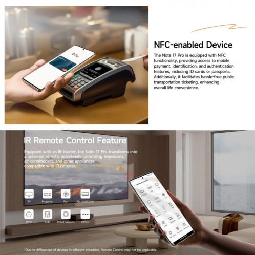  Ulefone Note 17 Pro, 12 Go + 256 Go, empreinte digitale d'écran, 6,78 pouces Android 13 MediaTek Helio G99 MTK6789 Octa Core, NFC, réseau : 4G (orange ambre) SU701B161-017