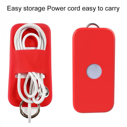 Pour Apple Vision Pro Accessoires Power Étui de protection en silicone (Jaune) SH901D1248-06