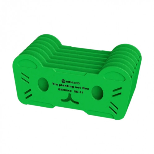 Boîte de rangement de pochoirs de reballage Mijing SN-11 (vert) SM801A384-05