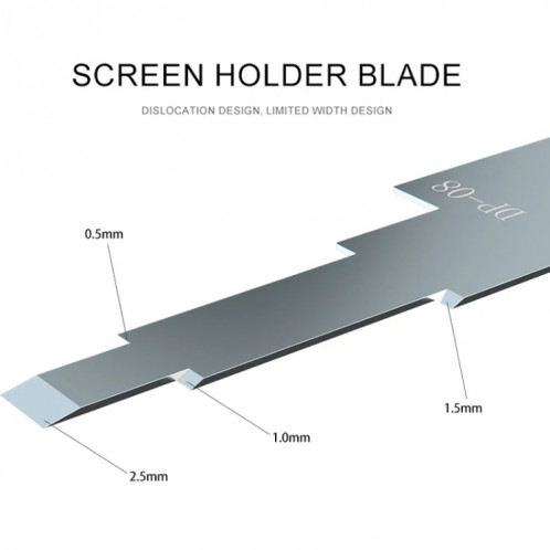 5 pièces lame de support d'écran Mijing DP-08 SM5298290-06
