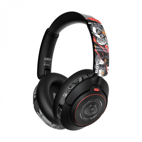 Écouteur Bluetooth à réduction de bruit de jeu monté sur la tête GT1 (noir) SH401A662-09