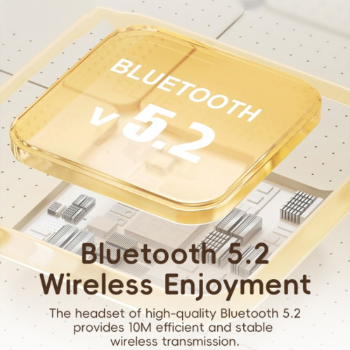 Casque Bluetooth à réduction de bruit monté sur la tête ROCK O3 (noir) SR001B1657-09