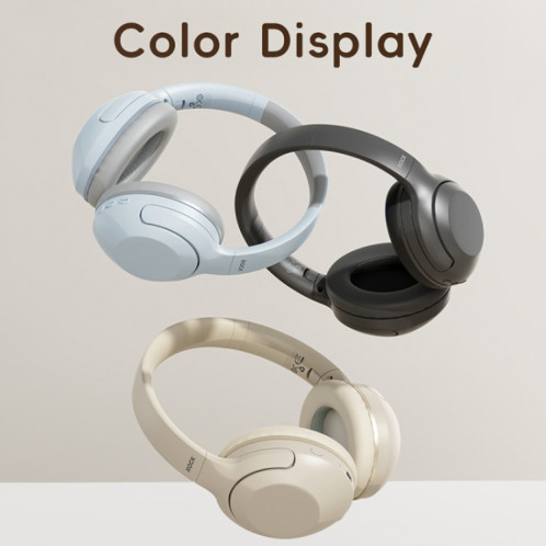Casque Bluetooth à réduction de bruit monté sur la tête ROCK O3 (gris clair) SR001C1031-09