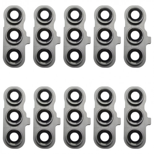 Pour Samsung Galaxy S23 FE SM-S711B 10 pièces couvercle d'objectif de caméra arrière d'origine (noir) SH305A1307-04