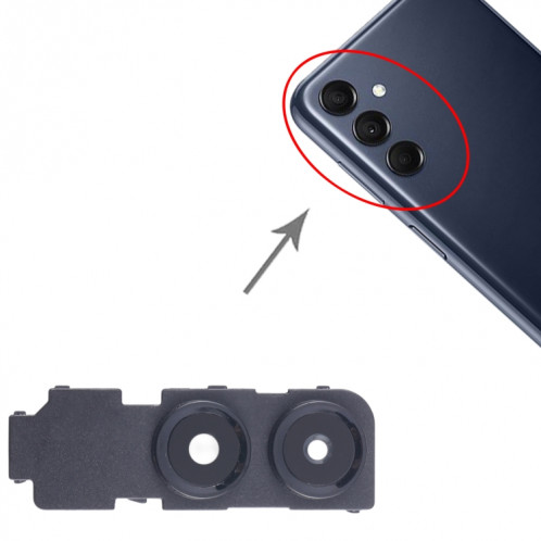 Pour Samsung Galaxy M14 SM-M145F 10 pièces couvercle d'objectif de caméra arrière d'origine (noir) SH308A1111-04