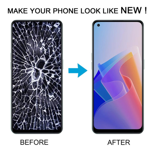 Pour OPPO Reno8 Z 5G OLED LCD écran numériseur assemblage complet avec cadre SH9718255-07