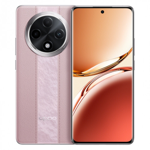 OPPO A3 Pro, 8 Go + 256 Go, empreinte digitale d'écran, 6,70 pouces ColorOS 14,0 Dimensity 7050 Octa Core jusqu'à 2,6 GHz, OTG, réseau : 5G (rose) SO801C334-011