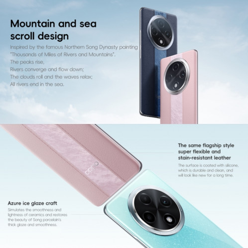 OPPO A3 Pro, 12 Go + 256 Go, empreinte digitale d'écran, 6,70 pouces ColorOS 14,0 Dimensity 7050 Octa Core jusqu'à 2,6 GHz, OTG, réseau : 5G (menthe) SO802A428-011