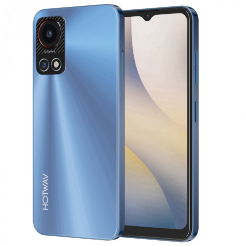  HOTWAV Note 13, 4 Go + 128 Go, identification par empreinte digitale latérale, 6,6 pouces Android 13 T606 Octa Core jusqu'à 1,6 GHz, réseau : 4G, NFC, OTG (bleu) SH501C188-014