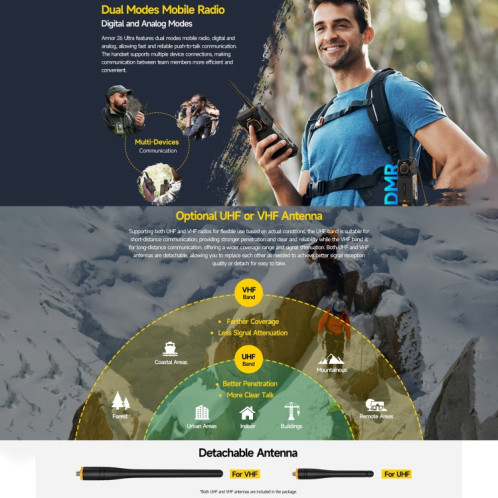  Téléphone robuste Ulefone Armor 26 Ultra version talkie-walkie, 12 Go + 512 Go, 6,78 pouces Android 13 MediaTek Dimensity 8020 Octa Core, réseau : 5G, NFC (noir) SU101A798-020