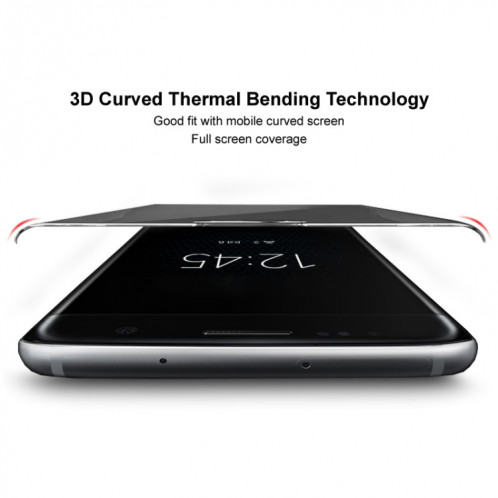 Pour Motorola Edge 50 Pro imak 3D incurvé HD Film de protection en verre trempé Anti-espion plein écran SI0301875-09