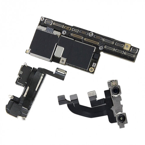 Pour iPhone X 256G carte mère déverrouillée d'origine simple SIM E-SIM Version américaine avec Face ID SH65021858-02