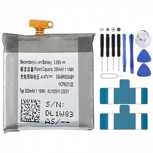 Pour Samsung Galaxy Watch 6 40mm EB-BR935ABY 295mAh remplacement de batterie SH66011401-03