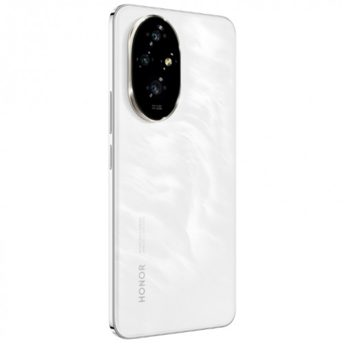 Honor 200, 12 Go + 512 Go, identification par empreinte digitale à l'écran, 6,7 pouces MagicOS 8.0 Snapdragon 7 Gen 3 Octa Core, réseau : 5G, NFC, OTG (blanc argenté) SH102D1813-09