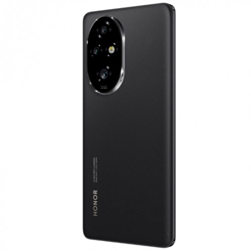 Honor 200 Pro, 12 Go + 512 Go, identification par empreinte digitale à l'écran, 6,78 pouces MagicOS 8.0 Snapdragon 8s Gen 3 Octa Core, réseau : 5G, NFC, OTG (noir) SH202A1455-016