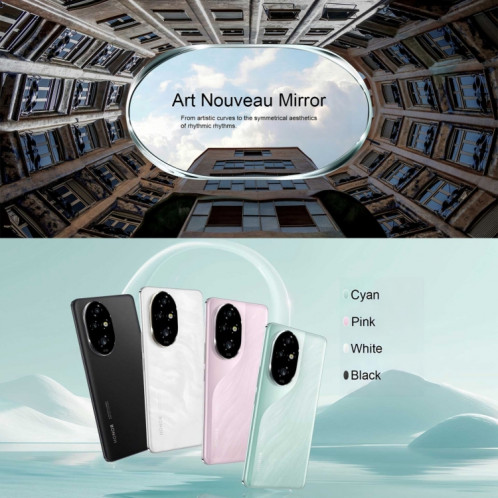 Honor 200 Pro, 16 Go + 512 Go, identification par empreinte digitale à l'écran, 6,78 pouces MagicOS 8.0 Snapdragon 8s Gen 3 Octa Core, réseau : 5G, NFC, OTG (rose) SH203B1042-016