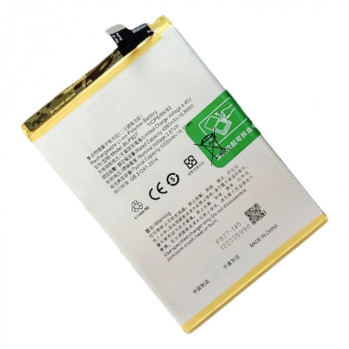 Batterie de remplacement pour OnePlus Nord CE 2 Lite 5G BLP927, 4880mAh SH0302514-02