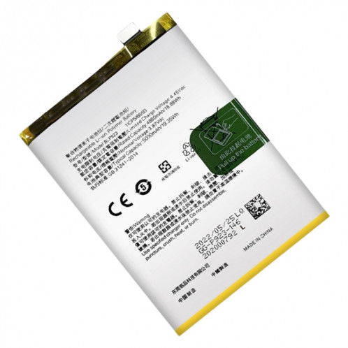 Batterie de remplacement pour OnePlus Ace Racing PGZ110 BLP933, 4880mAh SH0309176-02