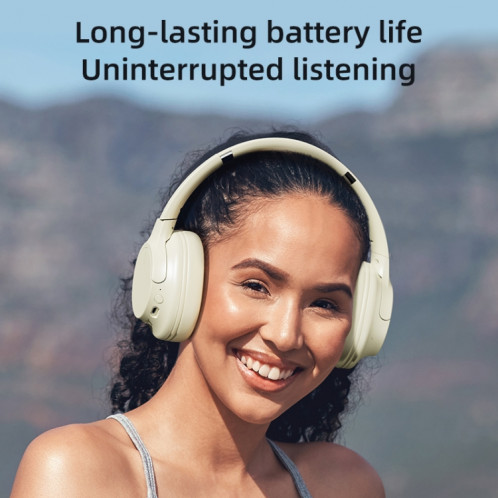 Casque Bluetooth 5.2 sans fil Zealot B39 (Beige) SZ201B1719-010