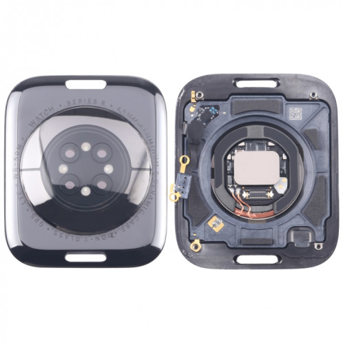 Pour Apple Watch Series 8 45 mm LTE Coque arrière en verre avec module de chargement SH4304557-06
