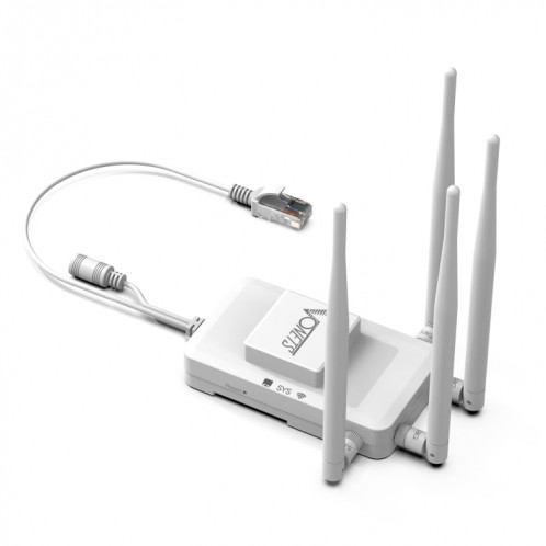 VONETS VAR1800-H Amplificateur réseau répéteur WiFi sans fil 1800 Mbps (blanc) SV101A1082-012