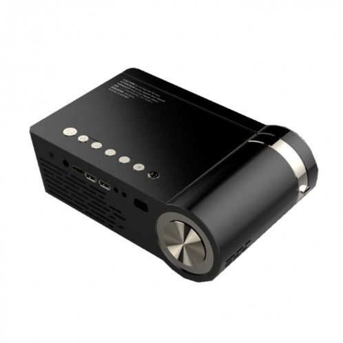 S6 1280x720 5500 Lumens Portable Home Cinéma LED HD Projecteur Numérique (Noir) SH901A1717-06