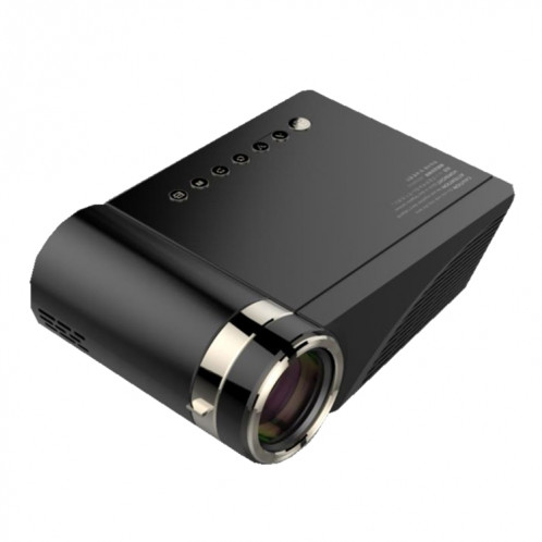S6 1280x720 5500 Lumens Portable Home Cinéma LED HD Projecteur Numérique (Noir) SH901A1717-06