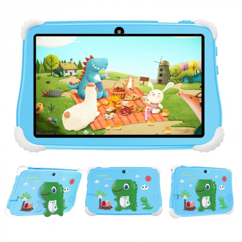 Tablette PC pour enfants WiFi C75 Dinosaur 7 pouces, 2 Go + 16 Go, processeur Android 7.1 MT6735 Octa Core (bleu) SH501B700-016