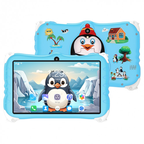 Penguin Tablette PC WiFi pour enfants de 7 pouces, 2 Go + 16 Go, Android 7.1 MT6735 Octa Core CPU (Bleu) SH401B1541-016