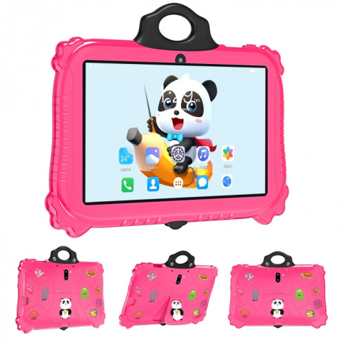 Tablette PC pour enfants WiFi C79 Panda 7 pouces, 2 Go + 16 Go, processeur Android 7.1 MT6735 Octa Core (rose) SH601C53-017