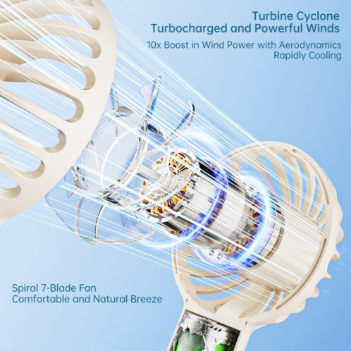 ROCK YW-DC03 Air Bubble Mini Handheld Fan SR605143-09