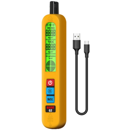 BSIDE G2 – détecteur de qualité de l'air Portable, testeur de formaldéhyde d'intérieur SB6081185-07