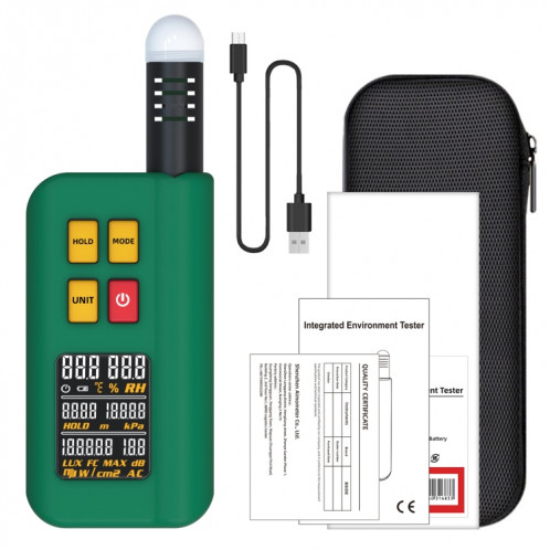 Moniteur d'environnement intégré BSIDE GX1 Température Humidité Altitude Détection de bruit SB6091533-07