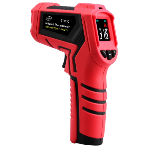 BENETECH GT313C Thermomètre infrarouge à écran LCD, batterie non incluse SB61031110-05
