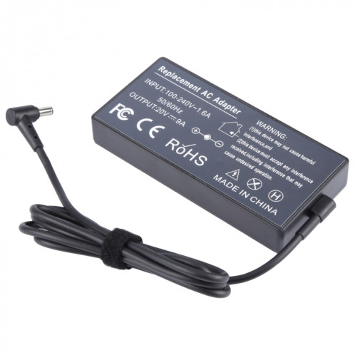 Adaptateur d'alimentation pour ordinateur portable 180 W 20 V 9 A pour Asus 6,0 x 3,7 mm, prise : prise AU. SH9404443-08