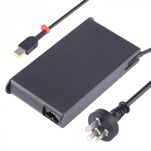Adaptateur d'alimentation pour ordinateur portable 170W 20V 8,5 a, pour Lenovo Big Square USB, prise: prise AU SH17041070-08