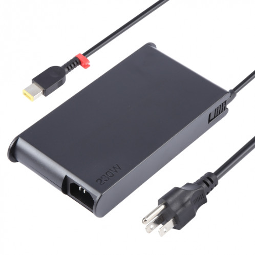 Adaptateur d'alimentation pour ordinateur portable 230W 20V 11,5 a, pour Lenovo Big Square USB, prise: prise américaine SH1802398-08