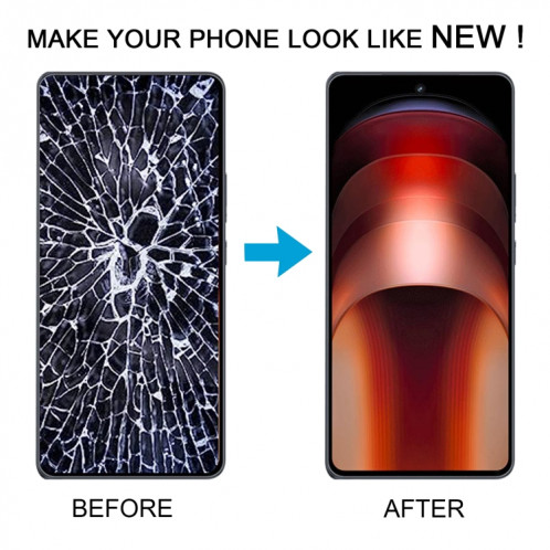 Pour vivo iQOO Neo9 Pro I2304 Écran LCD AMOLED d'origine avec numériseur assemblage complet SH43291415-07