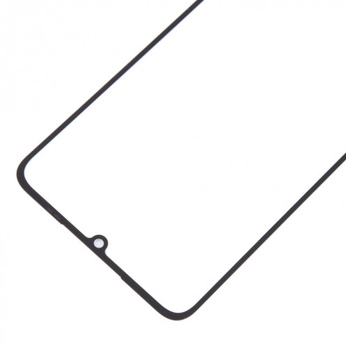 Lentille extérieure en verre pour écran avant, 10 pièces, pour Samsung Galaxy A05 SM-A055F, avec adhésif OCA optiquement transparent SH49071030-07