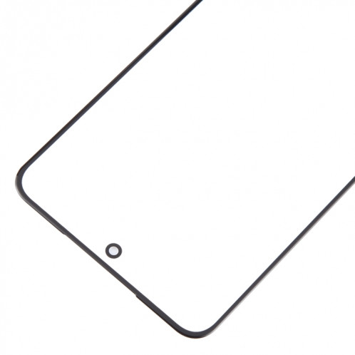 Lentille extérieure en verre pour écran avant, 10 pièces, pour Samsung Galaxy S21 FE SM-G990B, avec adhésif OCA optiquement transparent SH49111650-07