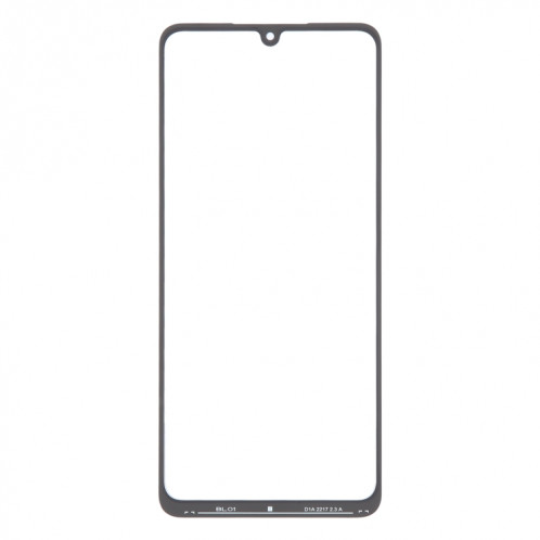 Pour Samsung Galaxy A33 5G SM-A336B 10 pièces lentille extérieure en verre d'écran avant avec adhésif optiquement transparent OCA SH49121466-07