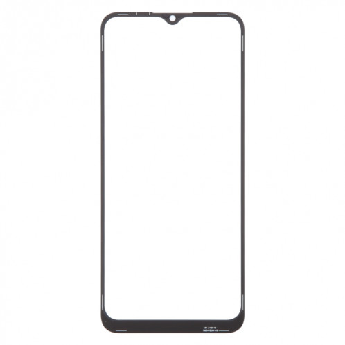 Lentille extérieure en verre pour écran avant, 10 pièces, pour Samsung Galaxy A03 SM-A035F, avec adhésif OCA optiquement transparent SH49231438-07