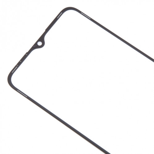 Lentille extérieure en verre pour écran avant, 10 pièces, pour Samsung Galaxy A03 SM-A035F, avec adhésif OCA optiquement transparent SH49231438-07