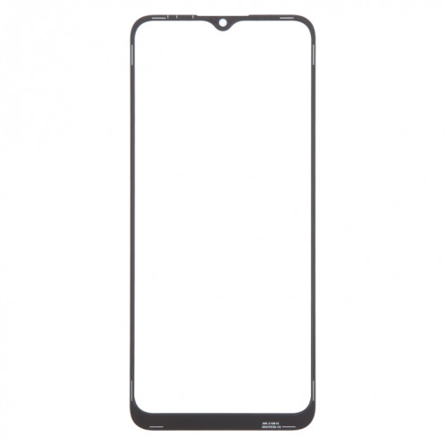 Lentille extérieure en verre pour écran avant, 10 pièces, pour Samsung Galaxy A04e SM-A042F, avec adhésif OCA optiquement transparent SH4930601-07
