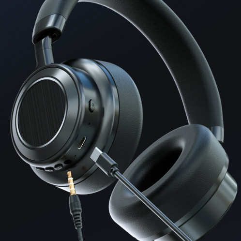 Écouteur de jeu Bluetooth sans fil monté sur la tête à réduction de bruit active VJ364 ANC (marron argenté) SH001B1345-09