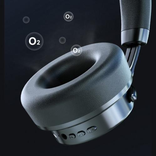 Écouteur de jeu Bluetooth sans fil monté sur la tête à réduction de bruit active VJ364 ANC (marron argenté) SH001B1345-09