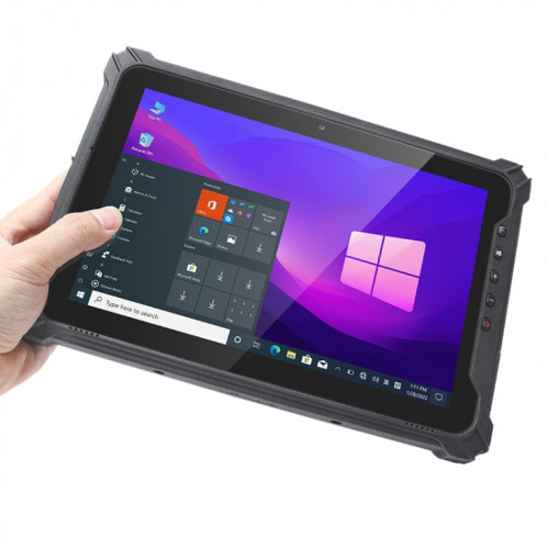Tablette PC robuste UNIWA WinPad W117, 8 Go + 128 Go, 10,1 pouces Windows 11 Pro Intel Jasper Lake N5100 Quad Core, réseau 4G (noir) SU101A185-07