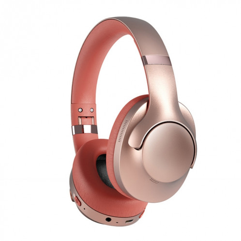 Casque sans fil Bluetooth 5.3 à réduction de bruit BT048 ANC (or rose) SH401B1588-09