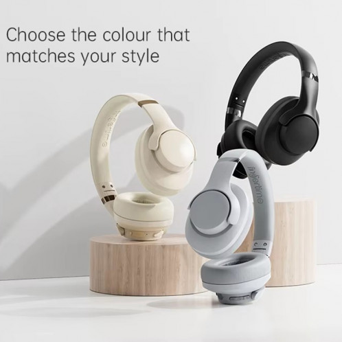 Casque sans fil Bluetooth 5.3 à réduction de bruit BT048 ANC (bleu clair) SH401D1926-09